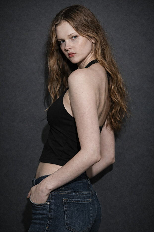 Halter Yaka Poliamid BLUZ - 2