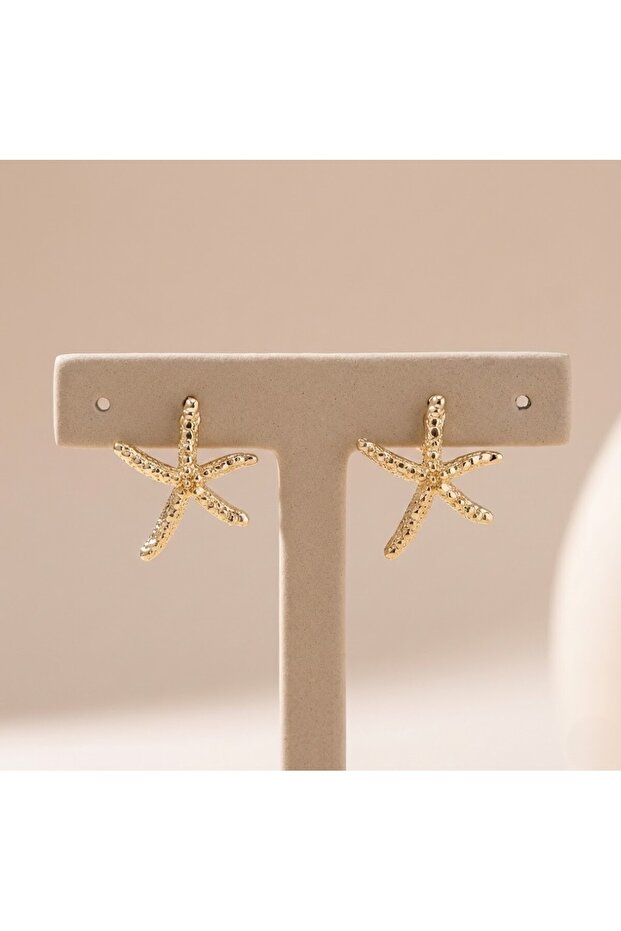 Starfish Pattern Earrings - 2