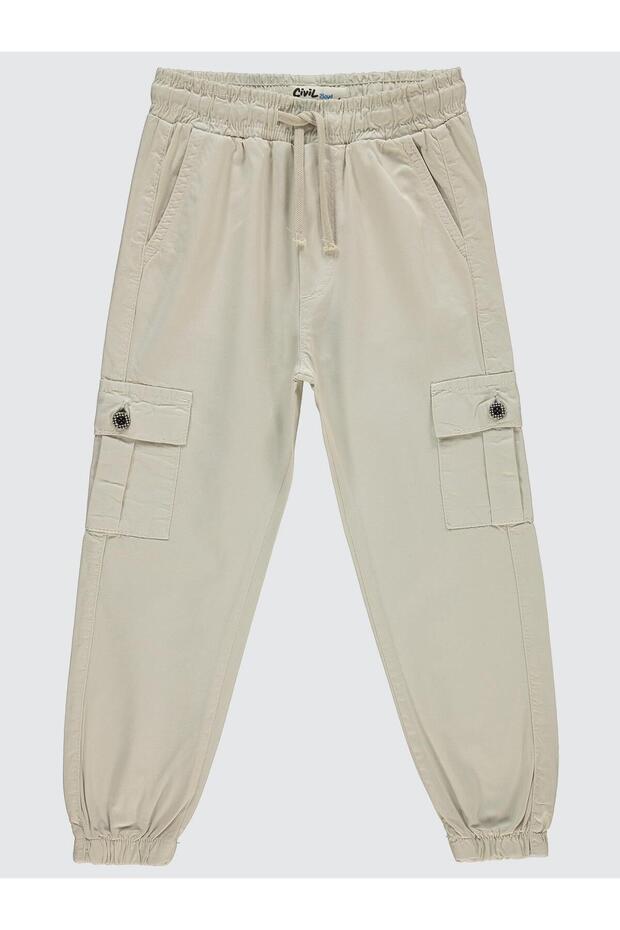 Boy's Trousers 10-13 Years Beige