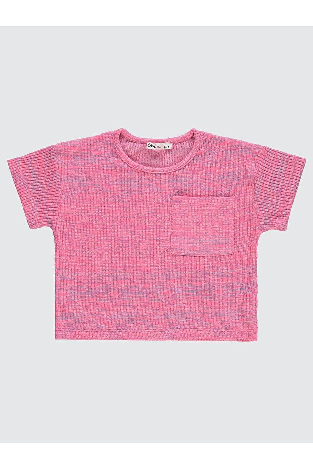 Girl's T-Shirt 10-13 Years Candy Pink