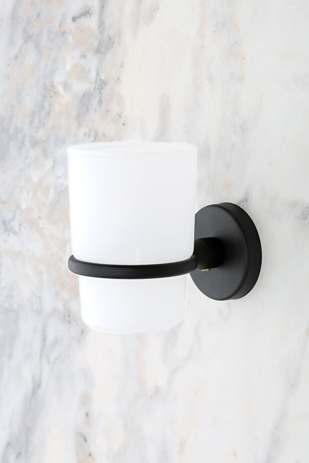 Black Toothbrush Holder - 1