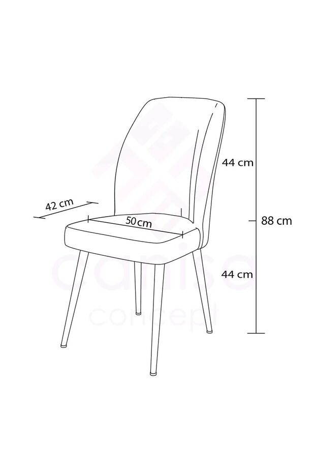Mink Large Oval Chair - Stretch Elastic, Plain Pattern, 1 Piece