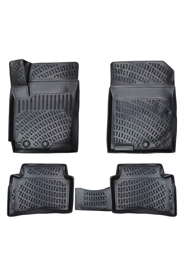 Kia Stonic 2017 Araca Özel Tasarım 3D Havuzlu Paspas - 1