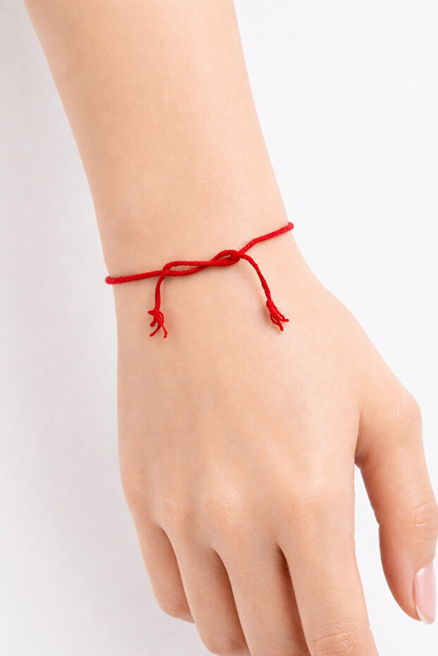 Red String Luck Bracelet – Adjustable Kabbalah Protection Bracelet, Unisex Lucky Charm Jewelry