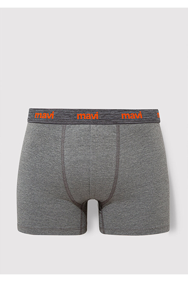 3lü Gri Basic Boxer 0911407-23854 - 4
