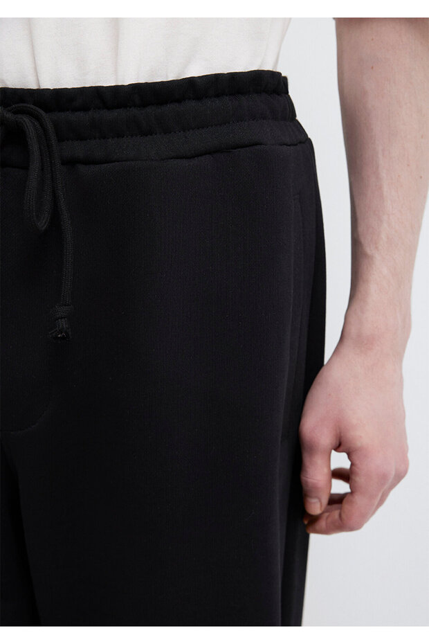 Siyah Basic Eşofman Altı 0010462-900 - 7