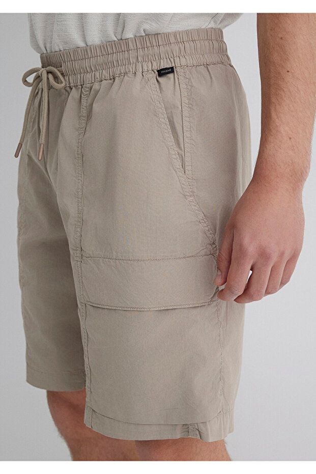 Bej Kargo Şort 0410269-80697 - 5