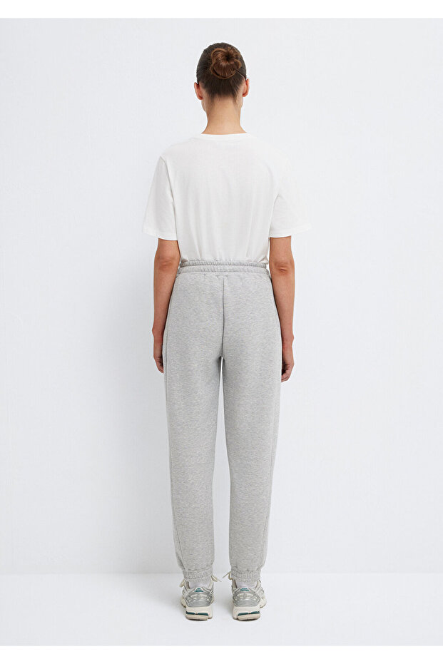 Gri Basic Eşofman Altı 1600430-32175 - 6