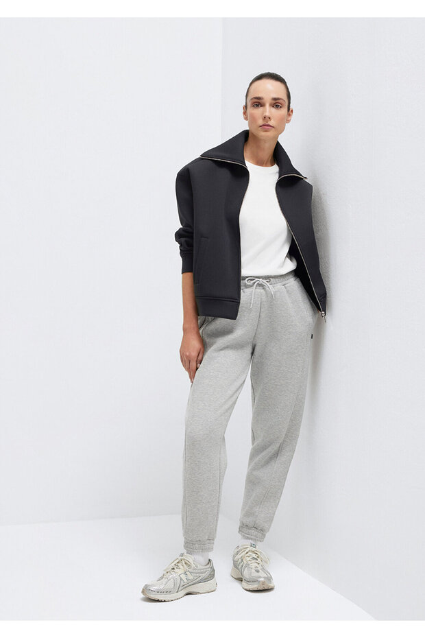 Gri Basic Eşofman Altı 1600430-32175 - 3