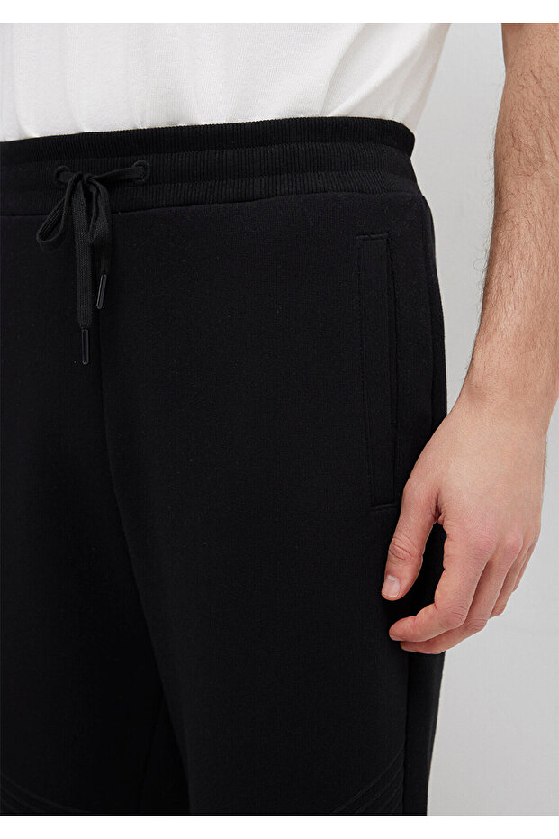 Siyah Basic Eşofman Altı 065092-900 - 6