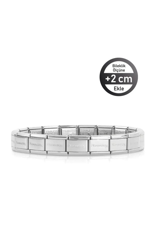 Italian Charm Water Resistant Steel Stretching Stainless Stylish Gift Non-Tarnish Bracelet