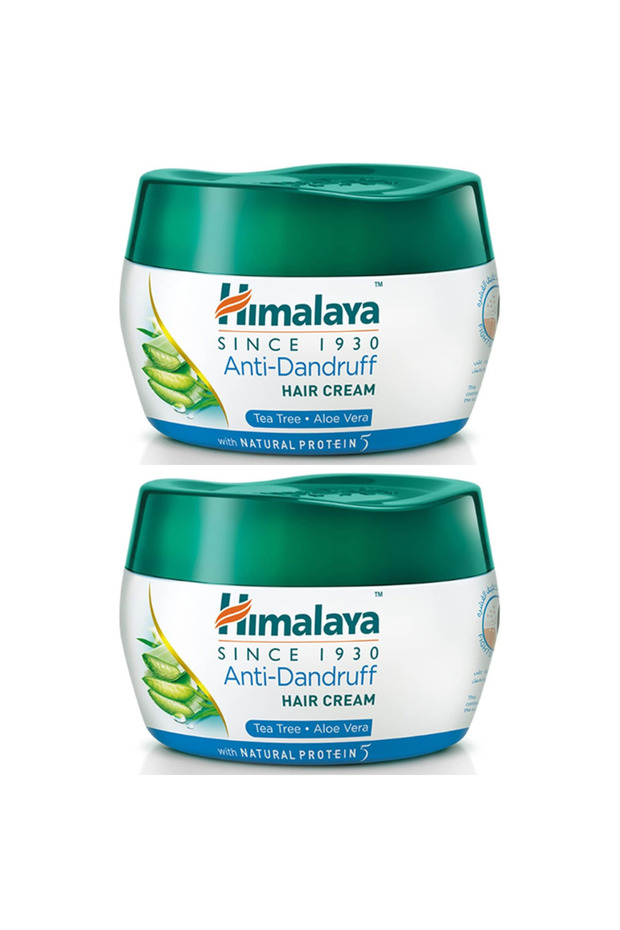Anti-Dandruff Herbal Protein Scalp Purifying Hair Cream Twin Pack (2x140ml)
