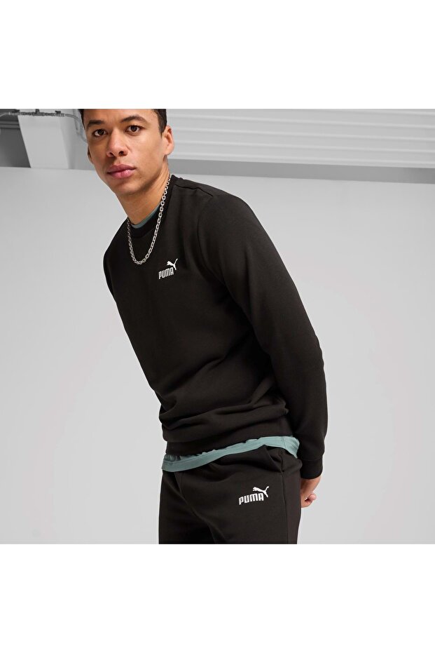 Essentials No 1 Logo Cargo Erkek Siyah Eşofman Altı - 7