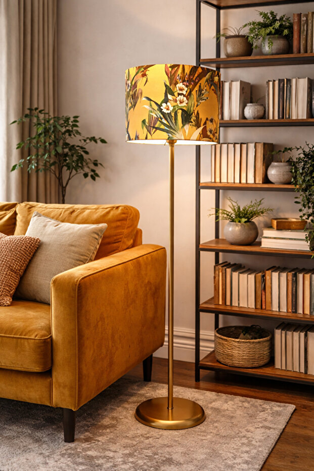 KIR ÇİÇEKLİ LAMBADER - 1