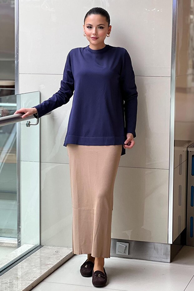 Reglan Kol Merserize Tunik - 4