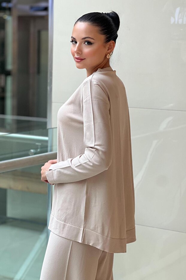 Reglan Kol Merserize Tunik - 3