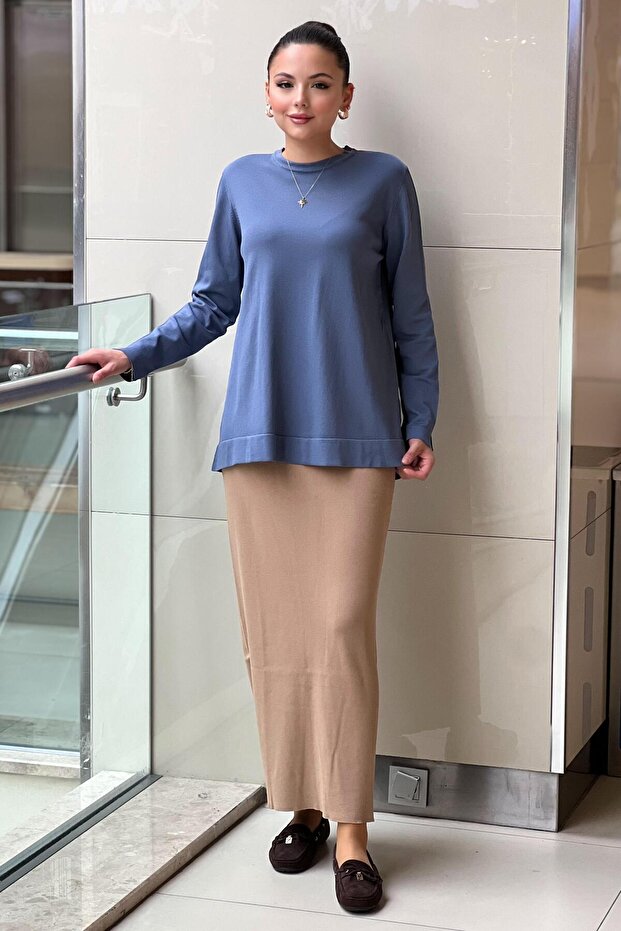 Reglan Kol Merserize Tunik - 4