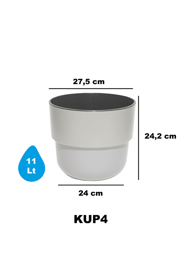 Kuple Saksı İçli No:4 - 2