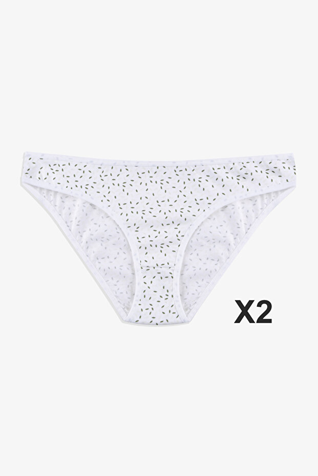 Kadın Pamuklu Basic Külot - 4