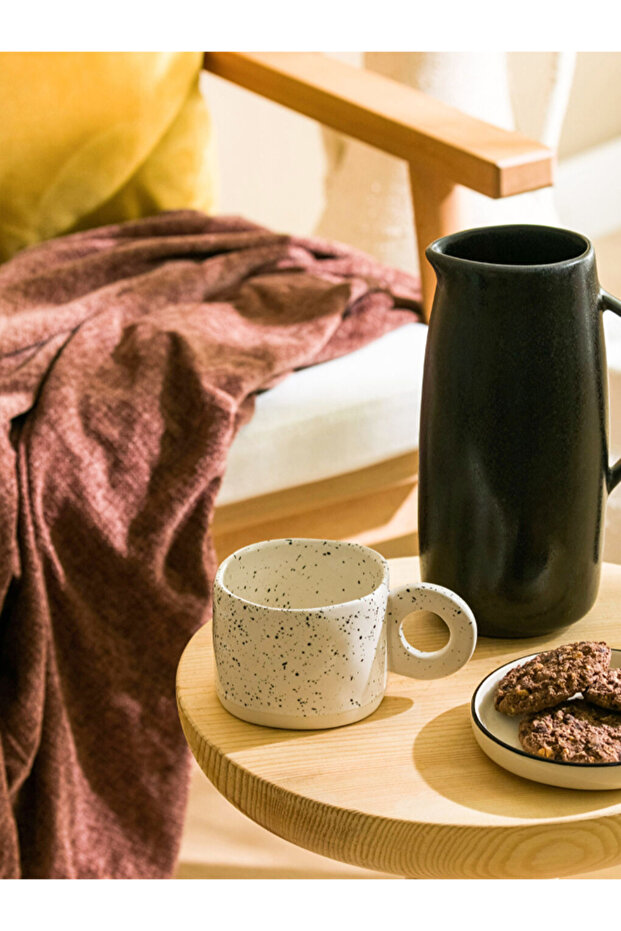 Ceramic Mug - White from Jar - 6