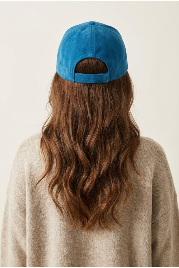 قبعة من جلد الغزال الحقيقي - 5