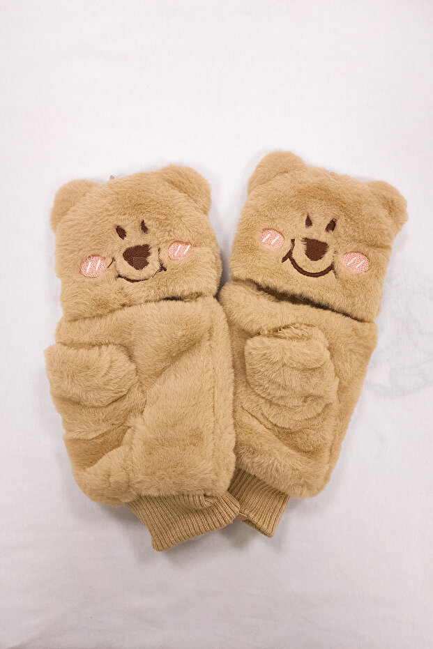 قفازات الشتاء الدب لطيف - 3