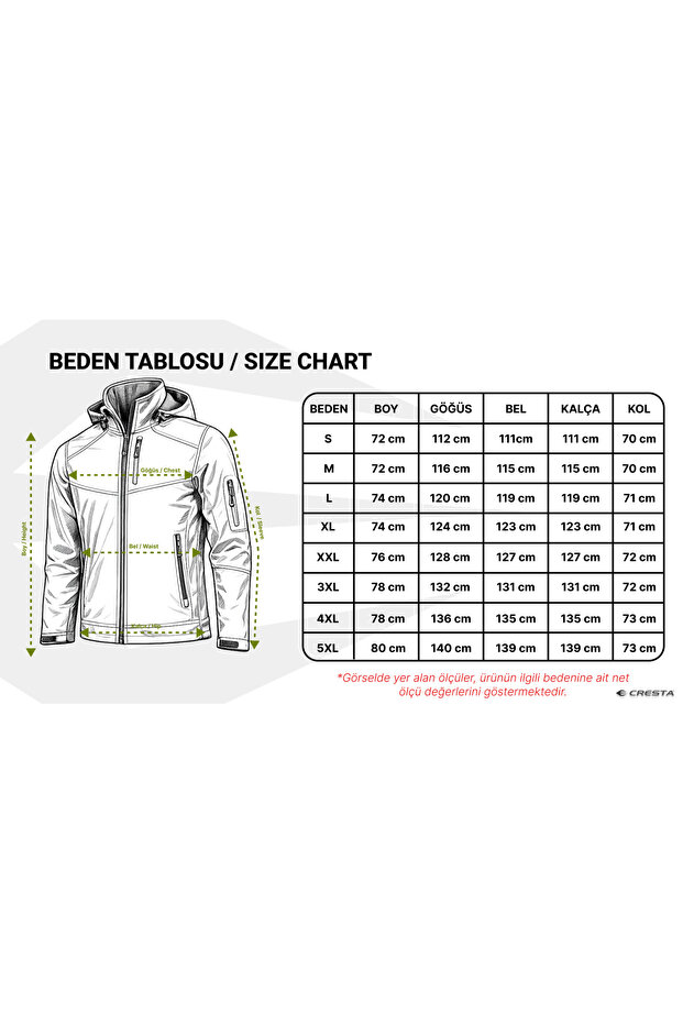 Erkek Siyah Kapüşonlu Softshell Ceket - 4