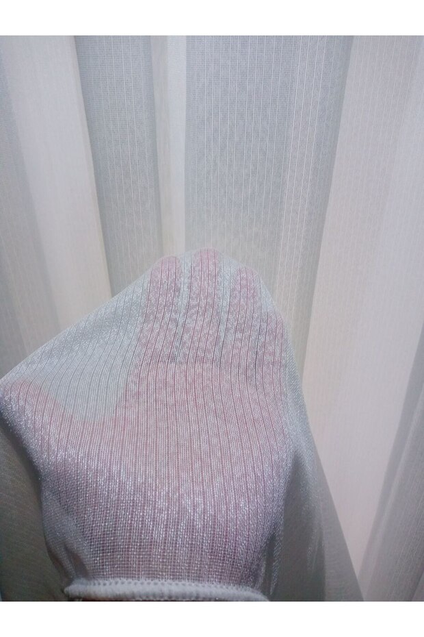 Rotating Tulle Curtain Snow Pattern 1/2 Interval Pleated Curtain