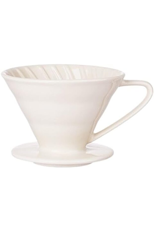 طقم تقطير 01 سيراميك ابيض - 2