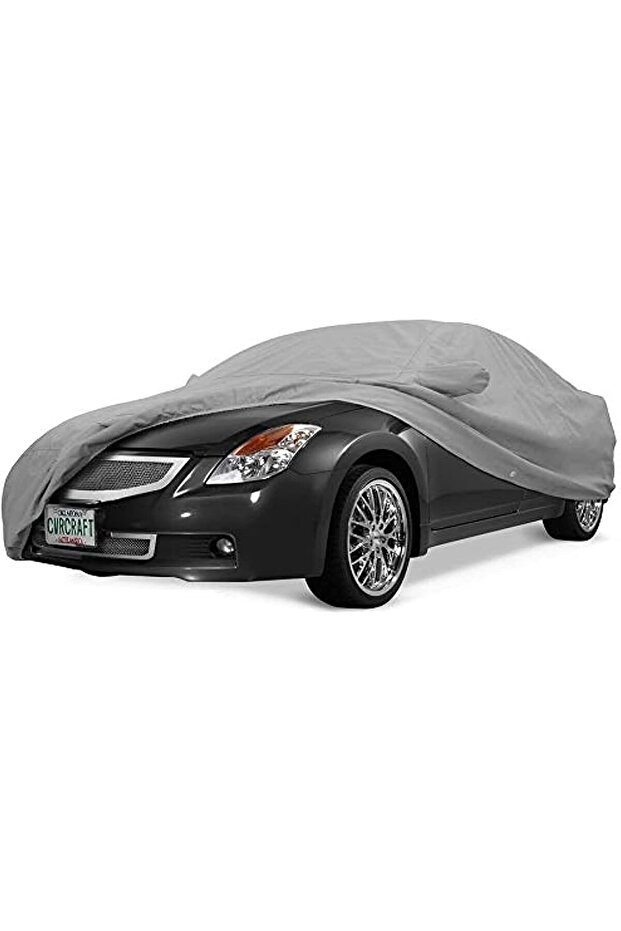 غطاء سيارة مقاوم للماء مزدوج - مقاس متوسط - 1