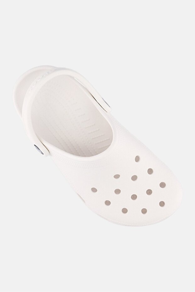 قباقيب كلاسيكية للأطفال الأولاد، بيضاء - 3