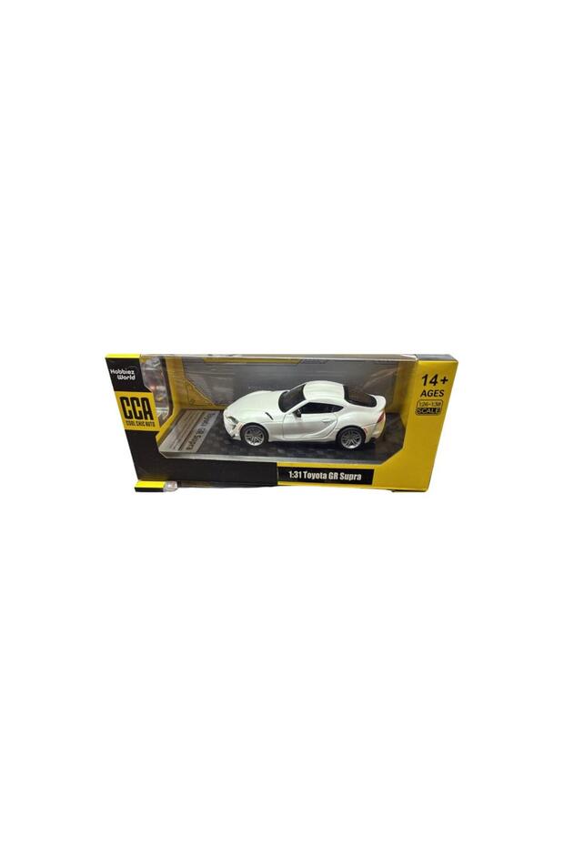 Toyota Gr Supra White 1/31 Model Car