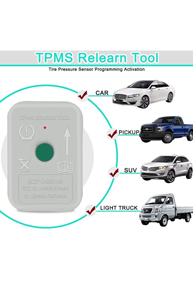 أداة JDIAG لفحص مستشعرات نظام مراقبة ضغط الإطارات (TPMS)، أداة إعادة برمجة نظام مراقبة ضغط الإطارات (TPMS) لسيارات فورد F150، أدوات تدريب على برمجة مستشعرات نظام مراقبة ضغط الإطارات (TPMS) - 3