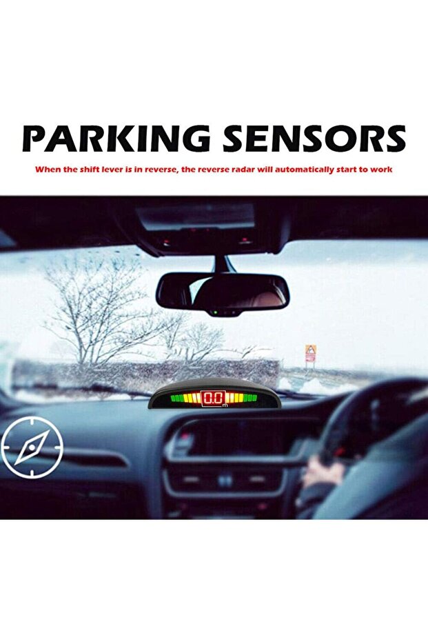 طقم حساسات ركن السيارة من نوع سلفار - 4