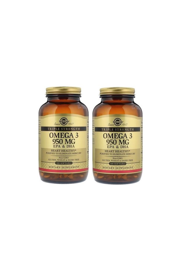 Omega-3 950 Mg 100 Capsules **Double Pack**