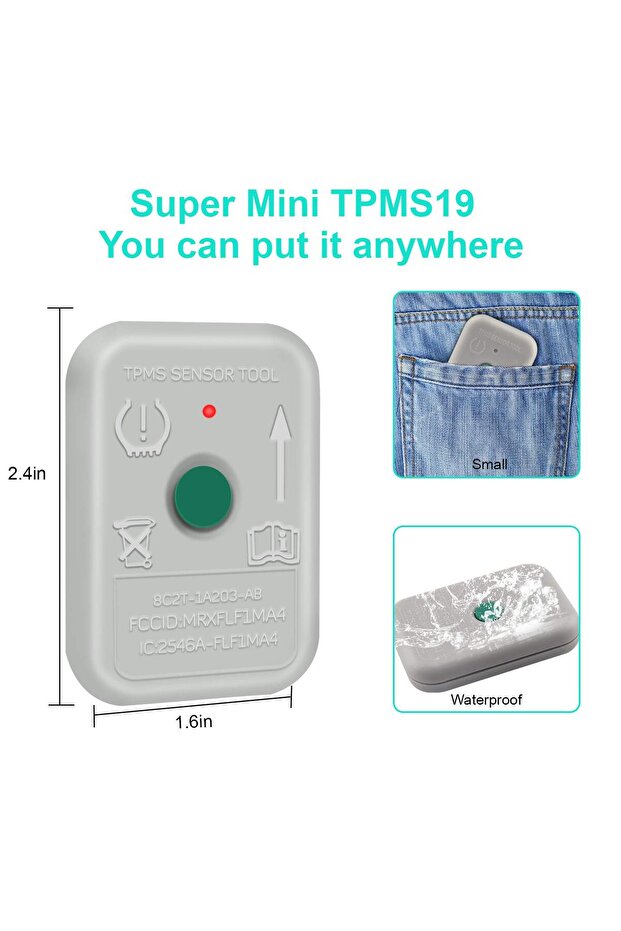 أداة JDIAG لفحص مستشعرات نظام مراقبة ضغط الإطارات (TPMS)، أداة إعادة برمجة نظام مراقبة ضغط الإطارات (TPMS) لسيارات فورد F150، أدوات تدريب على برمجة مستشعرات نظام مراقبة ضغط الإطارات (TPMS) - 7