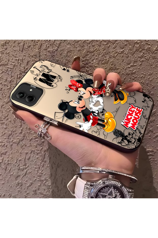 Samsung Galaxy A03/A04E/A04 Compatible Funny Cartoon Figure Case, High Quality Silicone Case