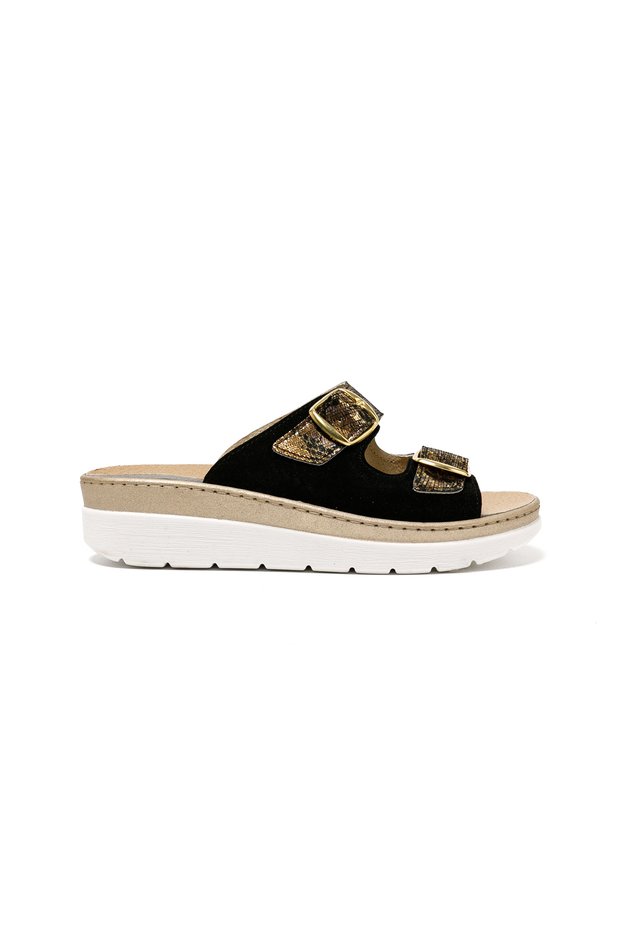 Women's / Girls' Sandals 5619 Stretch Women's Footwear Black