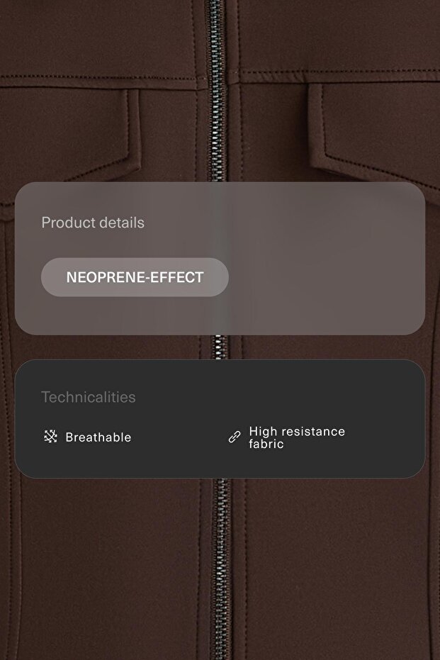 سترة مضلعة بتأثير النيوبرين - 3