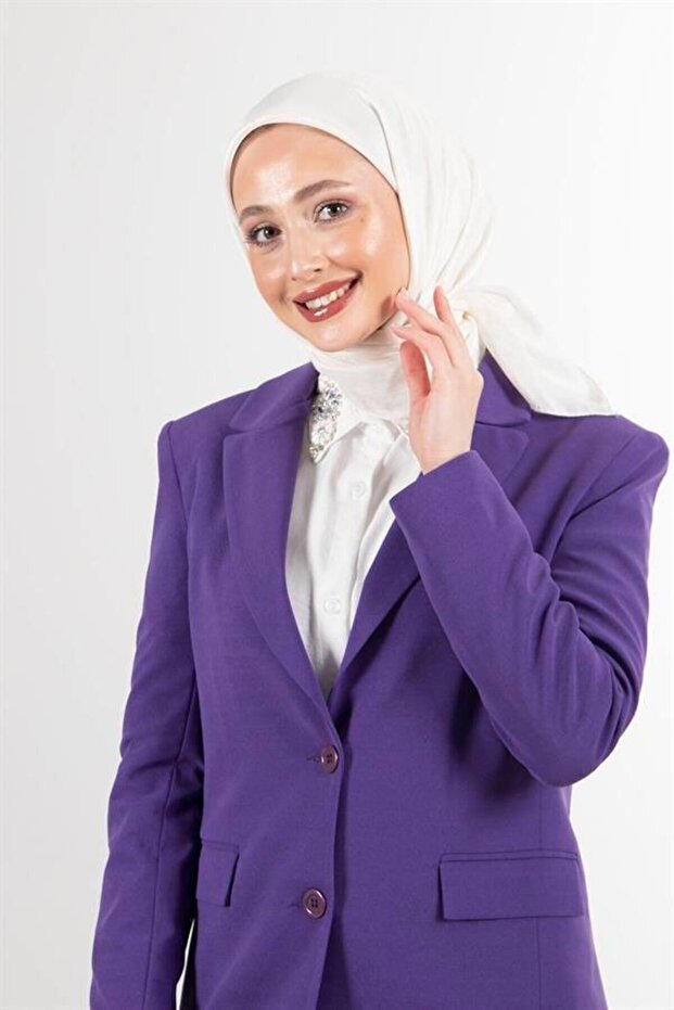 Eșarfă Brisa Voile Ecru - 2