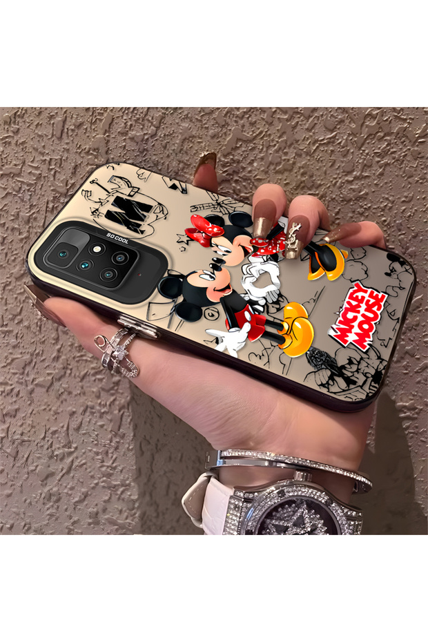 Redmi 10 2022 Compatible Comic Cartoon Figure Case, Long Lasting High Quality Silicone Case