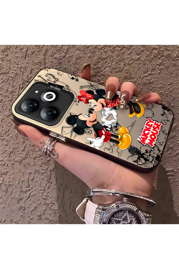 Infinix Hot 40I Compatible Comic Cartoon Figure Case, Long Lasting High Quality Silicone Case