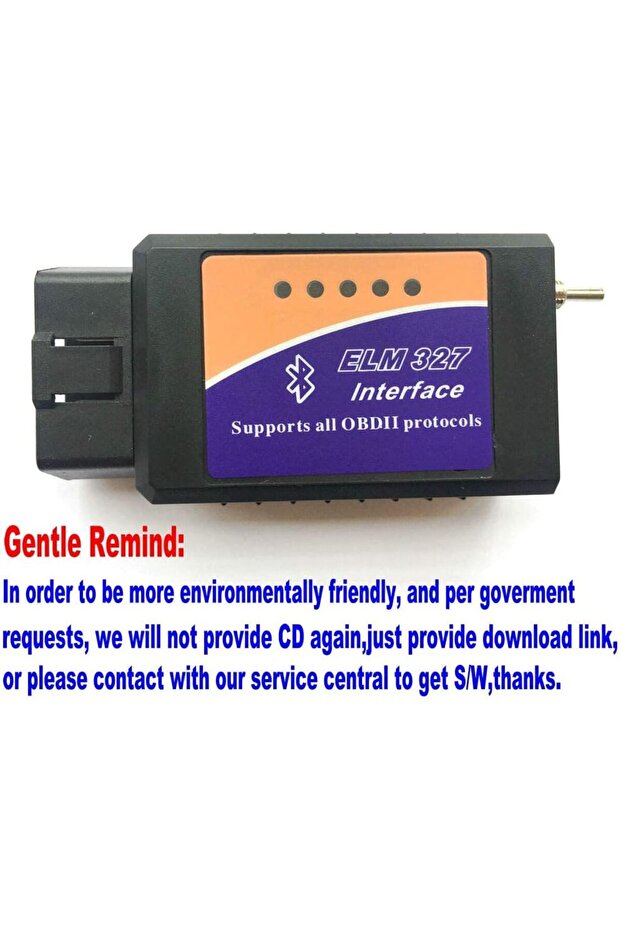OBD II 327 ELM Bluetooth Modified Switch Canbus Diagnostic Code Reader Scanner - 3