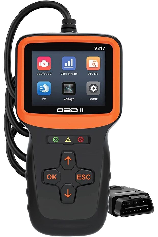 OBD2 Diagnostic Scanner,Check Engine Code Reader,Reset,I/M Readiness for Cars After 1996