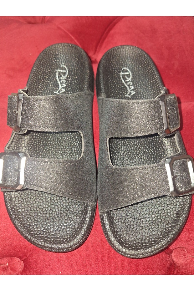 Women's Daily Slippers - Orthopedic Slippers with Accessory Detail