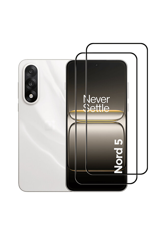[ 2 Pack ] Tempered Glass for One Plus Nord 5 Screen Protector