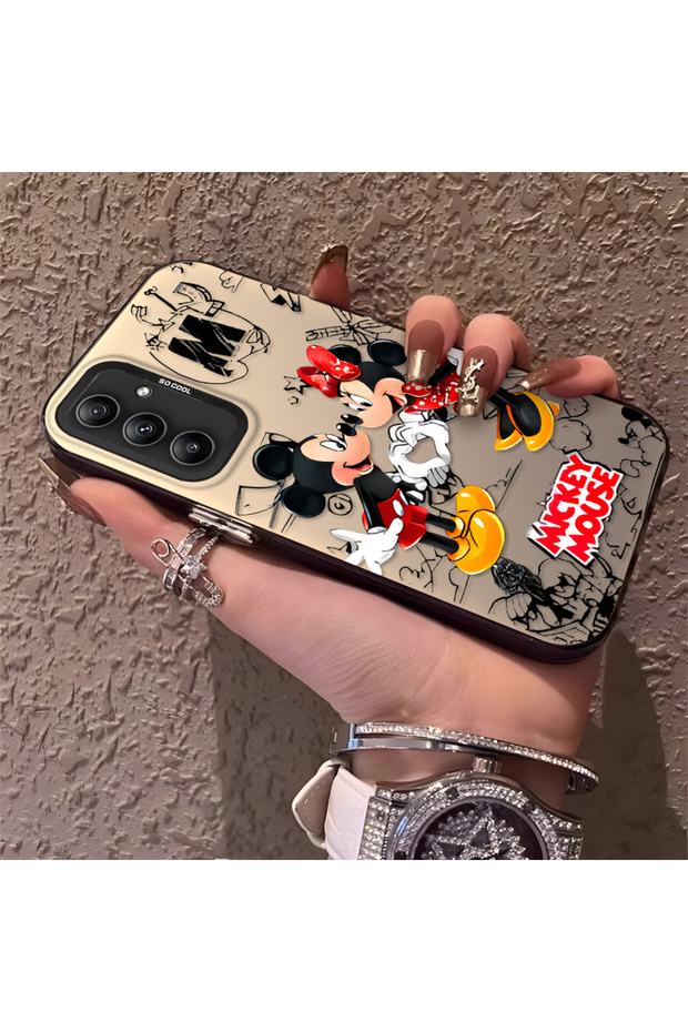 Samsung Galaxy A34 Compatible Funny Cartoon Figure Case, Long Lasting High Quality Silicone Case