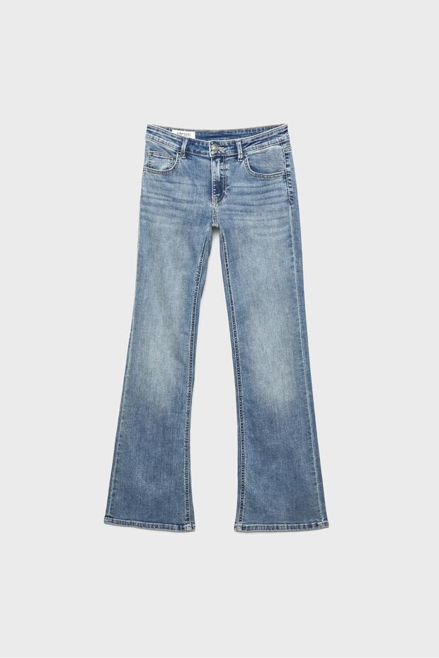 Düşük bel çan paça jean - 6