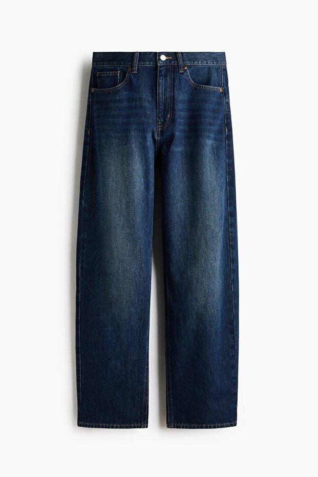 Barrel Regular Waist Jeans - 2