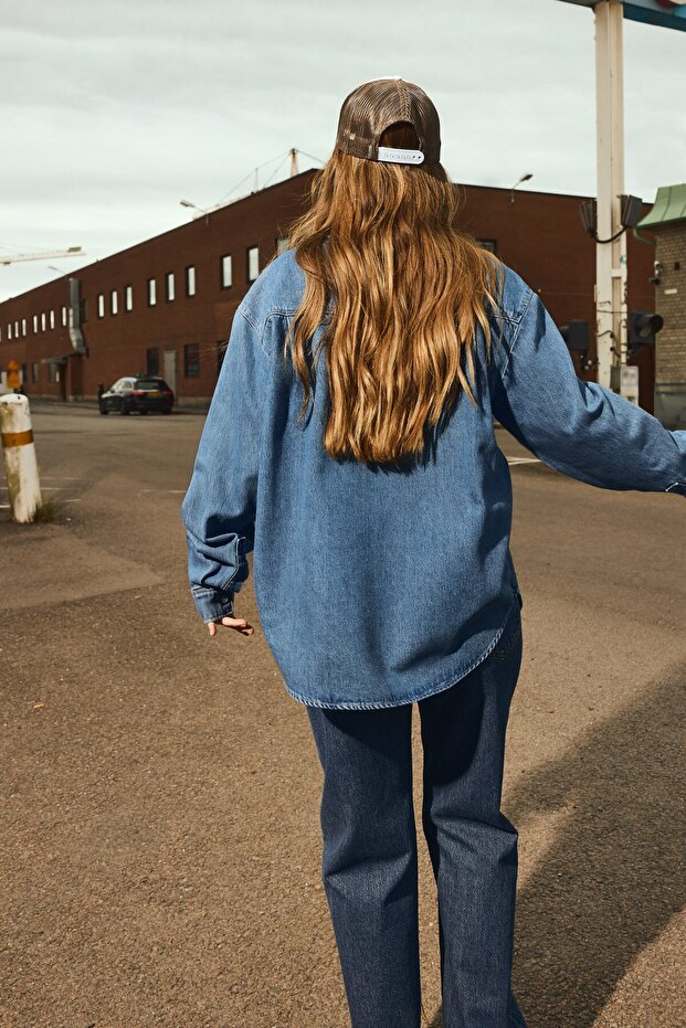 Oversize Kot Gömlek - 3